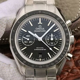 安心購入 OMEGA スピードマスター コーアクシャル クロノグラフ Cal.9300搭載!AUTOMATIC Noob工場 夜光