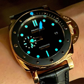 最高級 PANERAI サブマーシブル 42MM PAM00974 コピー時計 Cal.OPXXXIVムーブ AUTOMATIC 夜光 スモールセコンド