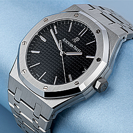 AUDEMARS PIGUETロイヤルオーク AUTOMATIC 15500ST.OO.1220ST.03 日付 ブラック 夜光 人気コピー時計