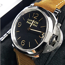 質感良好 オフィチーネ PANERAI LUMINOR 1950 3DAYS 47mm PAM00372 (最新Noob製品)Cal.P.3000 手巻き 夜光