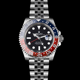 ROLEX 最高級 GMTマスター II 116719BLRO,3186ムーブメント AUTOMATIC デイト ブラック 人気コピー時計