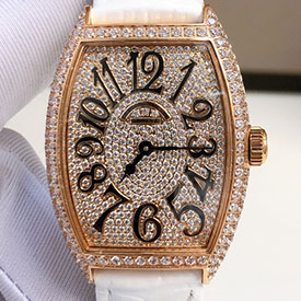 レディス腕時計 フランクミュラーコピー最新品 ヴァンガード 2825 ゴールド