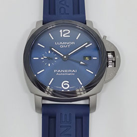パネライコピー時計 2022超人気新品 ルミノール GMT PAM01279 ブルー文字盤