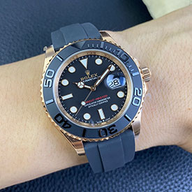 CLEAN工場2023人気新作ロレックスコピー 最高級ヨットマスター 40mm 126655 ブラック