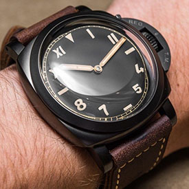 パネライコピー時計  ルミノール1950 3デイズ チタニオ DLC  SPエディション 世界限定300本 メーカーHW工場