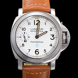 HW高品質パネライ時計コピー ルミノールマリーナ ロゴ 3days アッチャイオ 44ｍｍ ホワイト PAM00778
