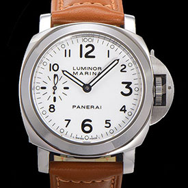 高品質パネライスーパーコピー時計 ルミノール・マリーナ 白文字盤 PAM113 （HW工場）