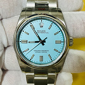 最高級ロレックスコピー時計 オイスターパーペチュアル m126000-0006 ターコイズブルー 3230ムーブメント 904L