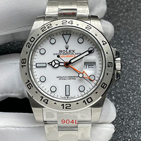 ロレックス最高品質 エクスプローラー II M226570-0001 ホワイト42mm スーパーコピー時計