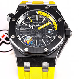 オーデマ・ピゲ最高級ブランド時計コピー ロイヤルオークオフショア ダイバー フォージド・カーボン 15706AU.OO.A002CA.01 きいろ