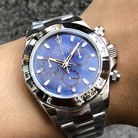 日本人気スーパーコピー時計 最高級ロレックス デイトナ M116509-0071 ブルー 4130搭載