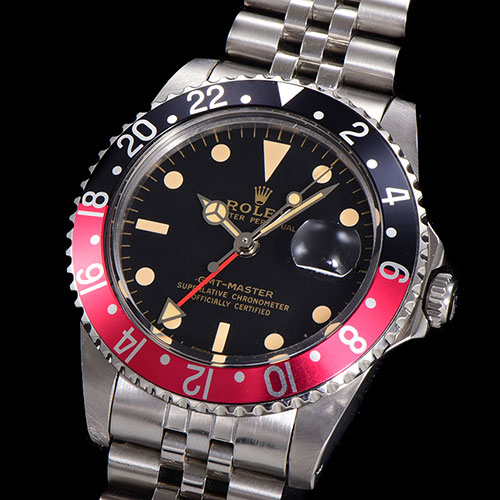 高品質ロレックス GMTマスター Ref.6542 1stモデル ベークライトベゼル レプリカ時計