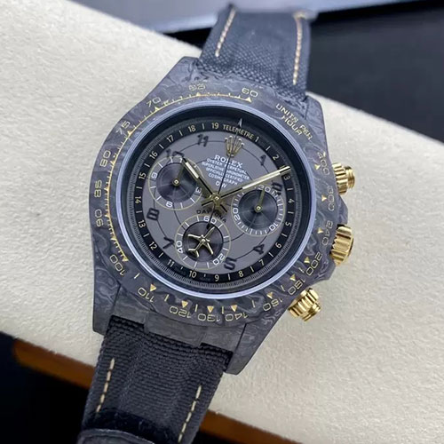 最高精密 DIW腕時計を改造する ロレックスコピー コスモグラフ デイトナ【All Carbon AVIA GREY】