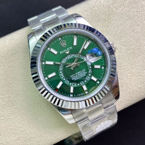 素敵な腕時計 最高級ロレックスコピー 336934 スカイドゥエラー42mm グリーン 安心購入