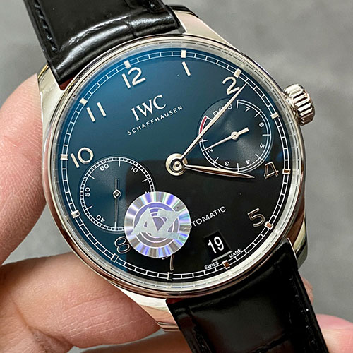 IWCコピー インターナショナルウォッチカンパニー ポルトギーゼ オートマティック 7DAYS ブラック IW500703（AZ工場)