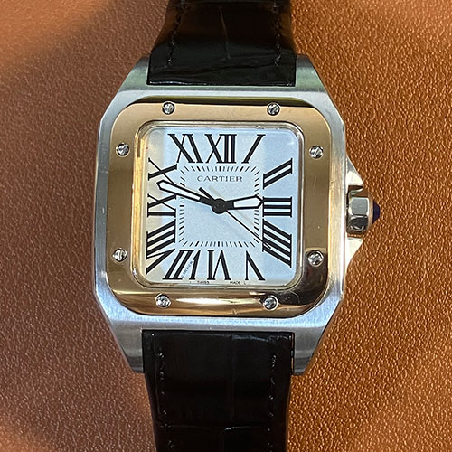【店長のおすすめ】カルティエ腕時計コピーの販売 サントス デュモン W2SA0021