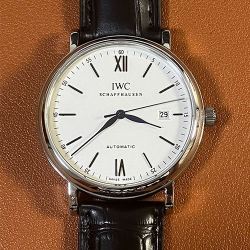 IWC ポートフィノ・オートマティック IW356519 ホワイト 8215ムーブメント搭載！KIS工場