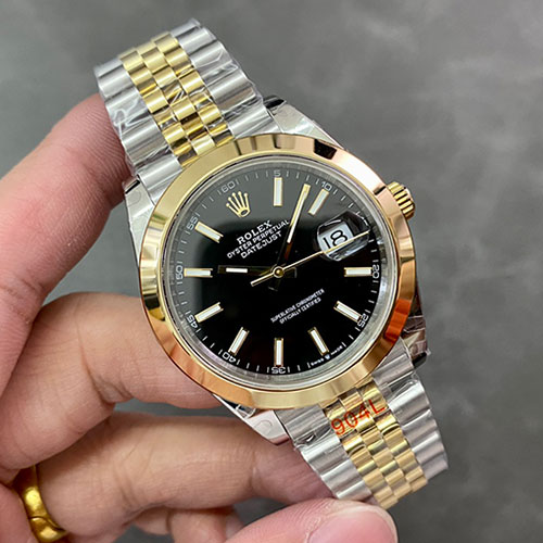 完売前に入手 高品質ROLEXコピー デイトジャスト M126303-0014 ブラック 41mm 3235ムーブメント搭載