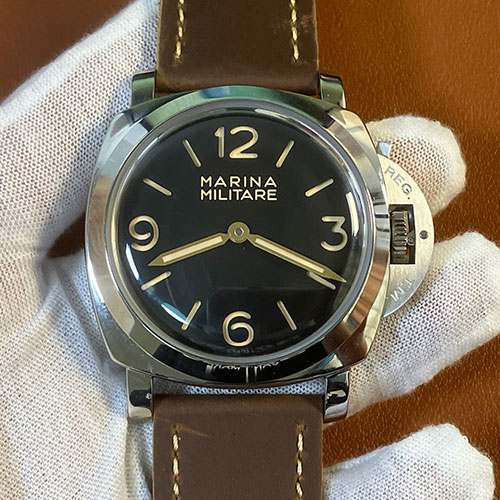 HW工場 オフィチーネ パネライ ルミノール 1950 ミリターレ 3DAYS アッチャイオ 47ｍｍ PAM00673