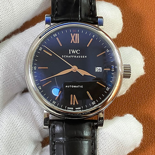 【最安価格挑戦】IWCコピー ポルトフィーノ IW356517、40MM、 ブラック