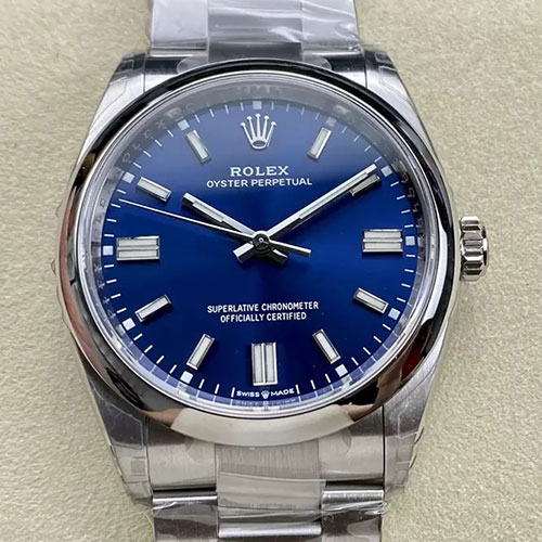 2024超人気ロレックス 126000 オイスターパーペチュアル 36mm ブルー 3230搭載！GM製スーパーコピー