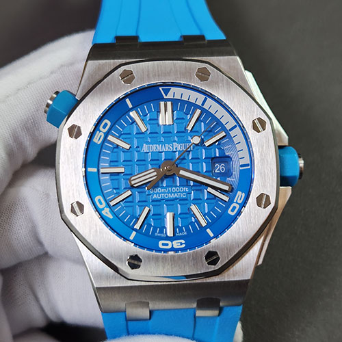 【限定モデル 】オーデマピゲコピー ロイヤルオークオフショア ダイバー ブティック 15710ST.OO.A032CA.01 ターコイズブルー文字盤