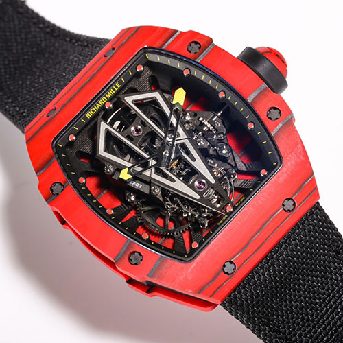 リシャール ミル トゥールビヨン RM27-03 ラファエル・ナダル スケルトン 手巻き 最高精密スーパーコピー時計