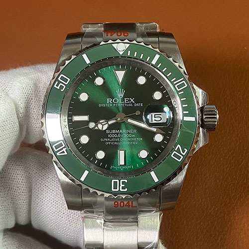 耐久性が高いROLEX サブマリーナー Ref.116610LV ハイエンドモデル Automatic スーパールミナンス グリーン