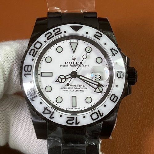 ロレックス GMTマスター II 116710 ホワイト スーパーコピー時計 VR Factoryカスタム
