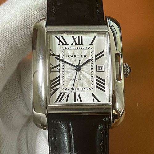 CARTIER スーパーコピー時計新品 タンク アングレーズ LM シルバー W5310009 最安値に挑戦中