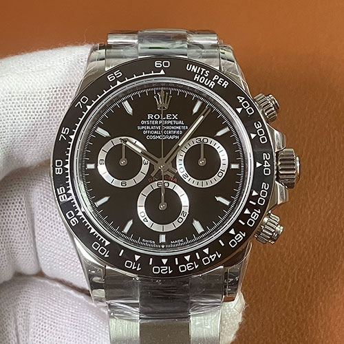 【高級腕時計ブランド】ロレックスコピーM126500LN-0002 デイトナ40mm 7750搭載 ブラック