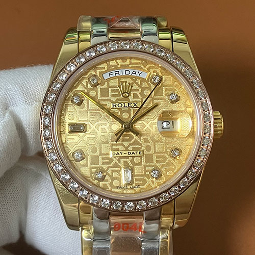 女性用腕時計 ロレックスコピー 18948BIC デイデイト 36mm