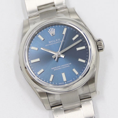 ブランドスーパーコピーロレックス オイスターパーペチュアル 277200-0003 ブルー 31mm
