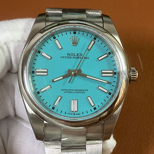JC新着情報 ロレックスコピー 124300 オイスターパーペチュアル 41mm ターコイズブルー 良い取引