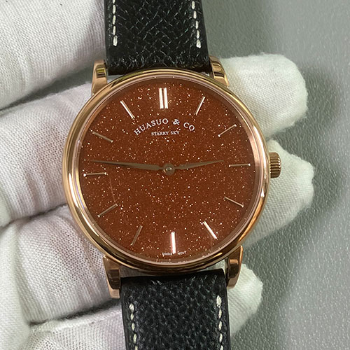 F8新品 A.ランゲ＆ゾーコピー 211 サクソニア・フラッハ 39mm コッパーブラウン 全国お届け