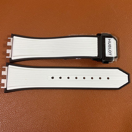 【ホワイト】ウブロコピー ラバーベルト BBF工場出品