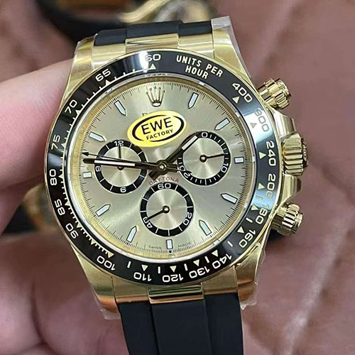EWE市場最安値挑戦 ロレックスコピーM126518LN-0010 コスモグラフデイトナ 40mm シャンパン 4131搭載