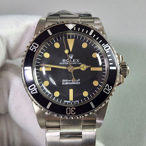 ロレックス サブマリーナー Ref.5513, CAL. 1520ムーブメント搭載！(Noob工場製品)