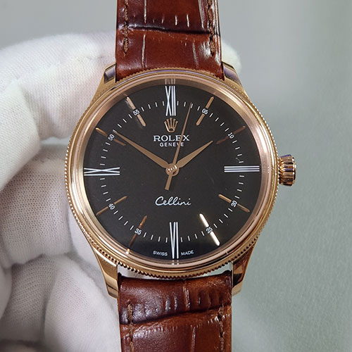 ブランドスーパーコピーロレックス チェリーニ タイム M50505-0008 ホワイト 3132 ムーブ搭載！39mm