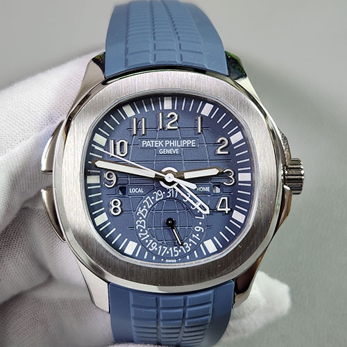 パテックフィリップコピー アクアノート・トラベルタイム 5164G-001 ブルーグレー(ZFメーカー製造)