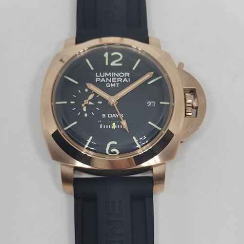 【QM工場】パネライコピールミノール 1950 8デイズ GMT オロロッソ PAM00576