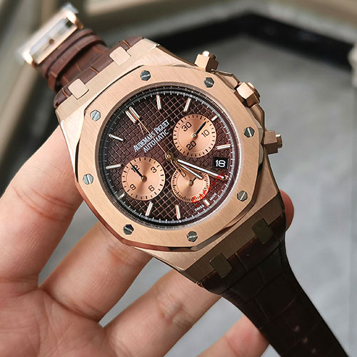 【5A工場】オーデマ・ピゲコピー ロイヤルオーク クロノグラフ 26331OR.OO.D821CR.01 ブラウン