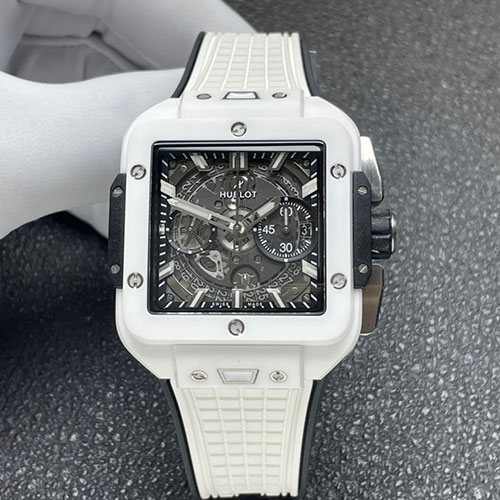 【BBF製】ウブロ スクエア・バン ウニコ ホワイトセラミック 821.HX.0170.RX スーパーコピー n級品