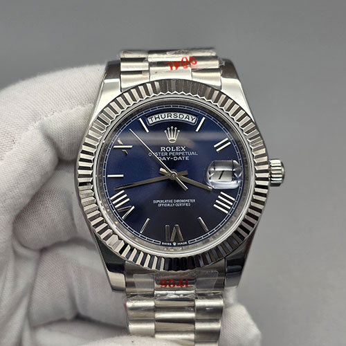 (AA製造工場)ロレックスコピー時計 デイデイト 228239 ブルー 最安値