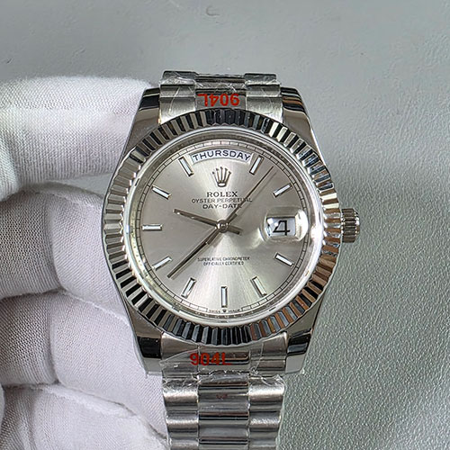 AA製造 ロレックスコピー デイデイト 228239 シルバー 国際通販