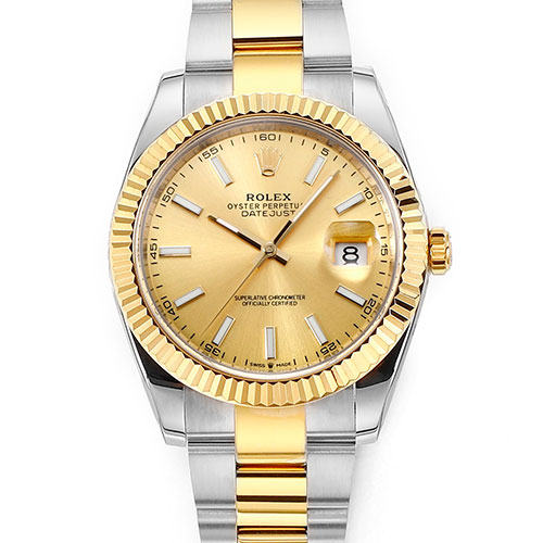 GM製ロレックス126333 デイトジャスト 41mm シャンパン 高揚感の高い時計