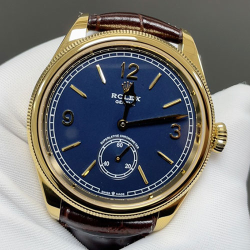 加重版 ロレックスコピー時計 52508 パーペチュアル1908 ブルー 8+製 24時間注文受け