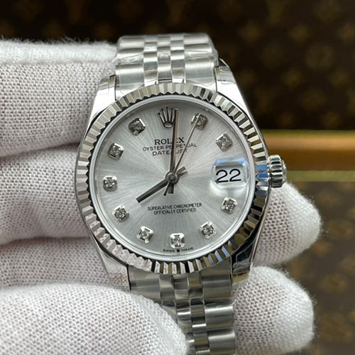 GS製 ロレックスコピーM278274-0030 デイトジャスト31mm シルバー 2236搭載 話題性がある