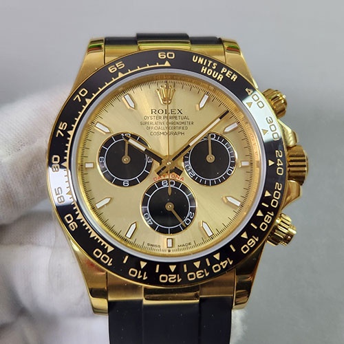 【TW 7750搭載】ロレックスコピー 126518LN コスモグラフデイトナ 40mm ゴールデン＆ブライトブラック 新品時計特集
