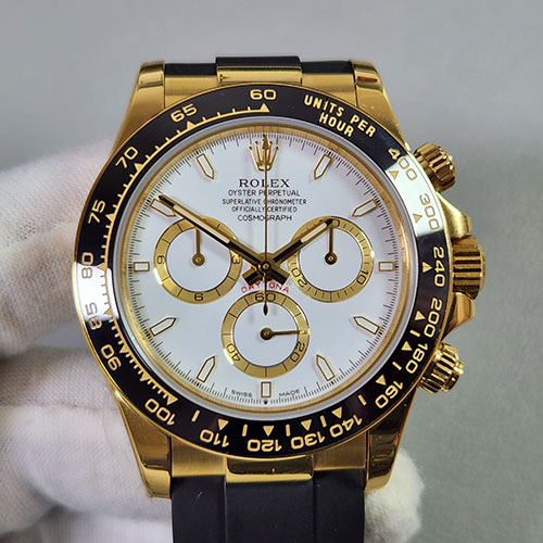 TW製最高級ロレックスコピー M126518LN-000 コスモグラフデイトナ 40mm ホワイト 7750搭載